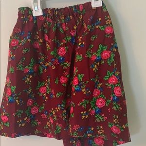 Floral skirt